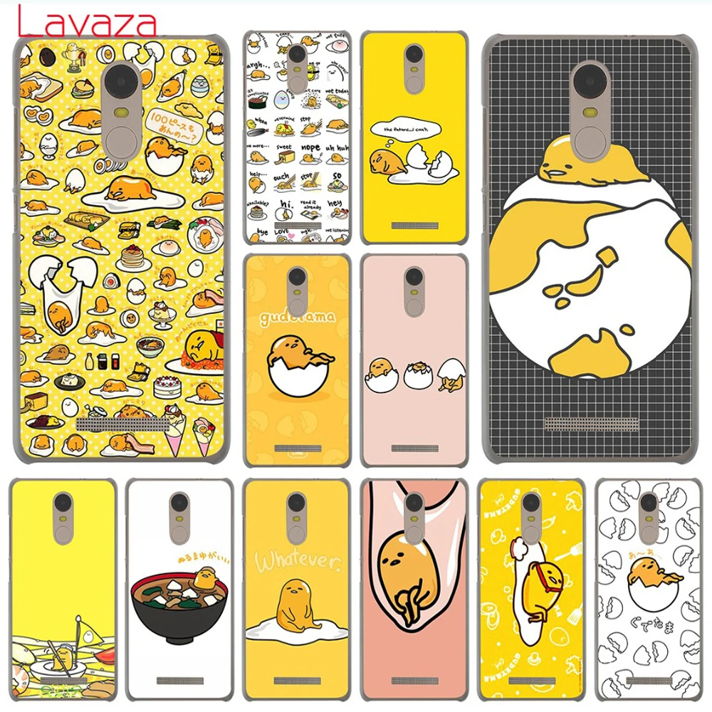 Милый жесткий чехол для телефона Lavaza lovely gudetama lazy egg Xiaomi Redmi 8A 7A 6A 5A K20 K30 Note 8 8T 7 5 6 Pro |