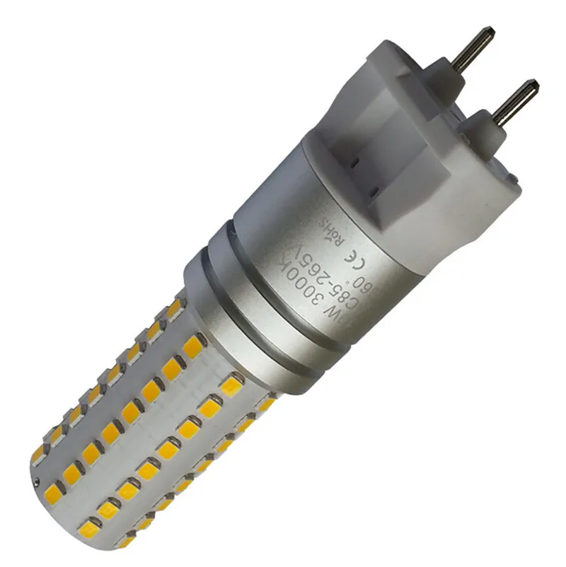 G12 СВЕТОДИОДНАЯ ЛАМПА 10 Вт Кукурузы Лампы AC85-265V Ультра-Яркий 2835SMD Теплый Белый