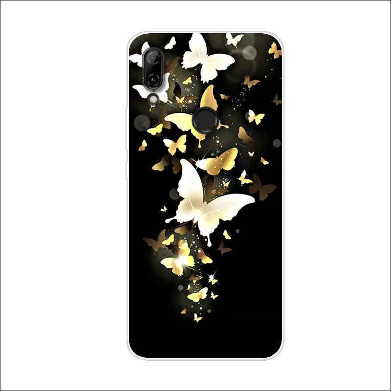 Чехол для Huawei P Smart Z 6 59 дюйма мультяшный силиконовый чехол-накладка из ТПУ чехол