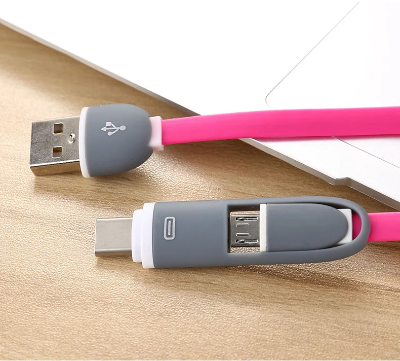2в1 2A кабель для быстрой зарядки Micro USB + типа C Xiaomi mi 8 A1 6 6X Mix 2 S 5S Plus Redmi 4X 5a| |