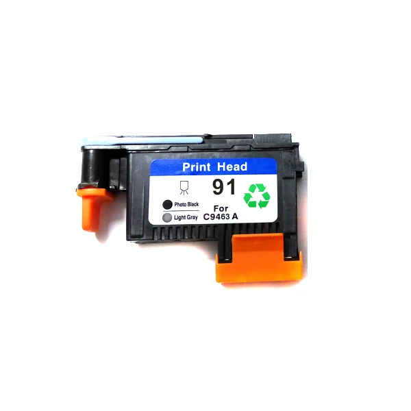 4x Совместимость с печатающей головкой hp91 M/Y MK/C PK/LG LC/LM C9460A C9461A C9492A C9463 Печатающая