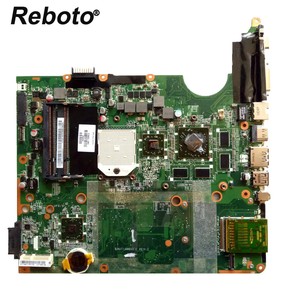 Reboto высокого качества для HP DV7-3000 Материнская плата ноутбука 574680-001 HD 4650 1 ГБ DDR2