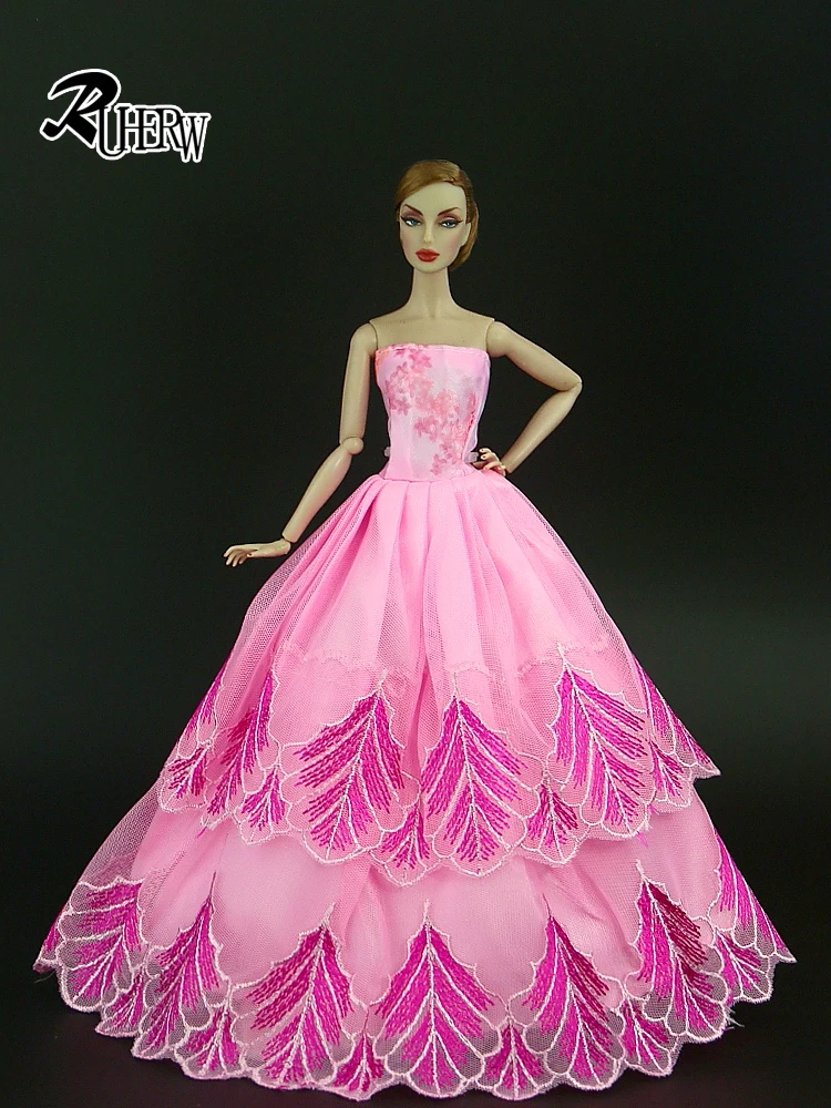 15 шт./лот (платье + обувь вешалка) Новая высококачественная одежда ручной работы