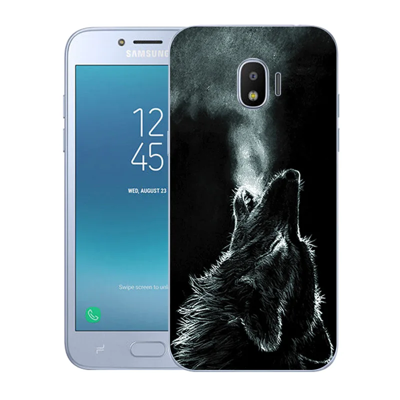 Роскошные чехлы для телефонов из ТПУ Galaxy J2 Pro 2018 ультратонкие Чехлы Samsung SM-J250F |