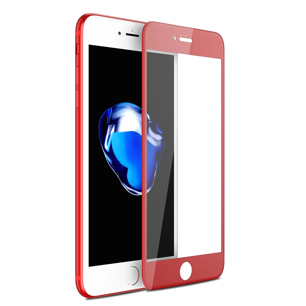 стекло на айфон 6 6s 7 8 X для iphone Plus S plus Ultr тонкий 3D полный Экран протектор Мягкий