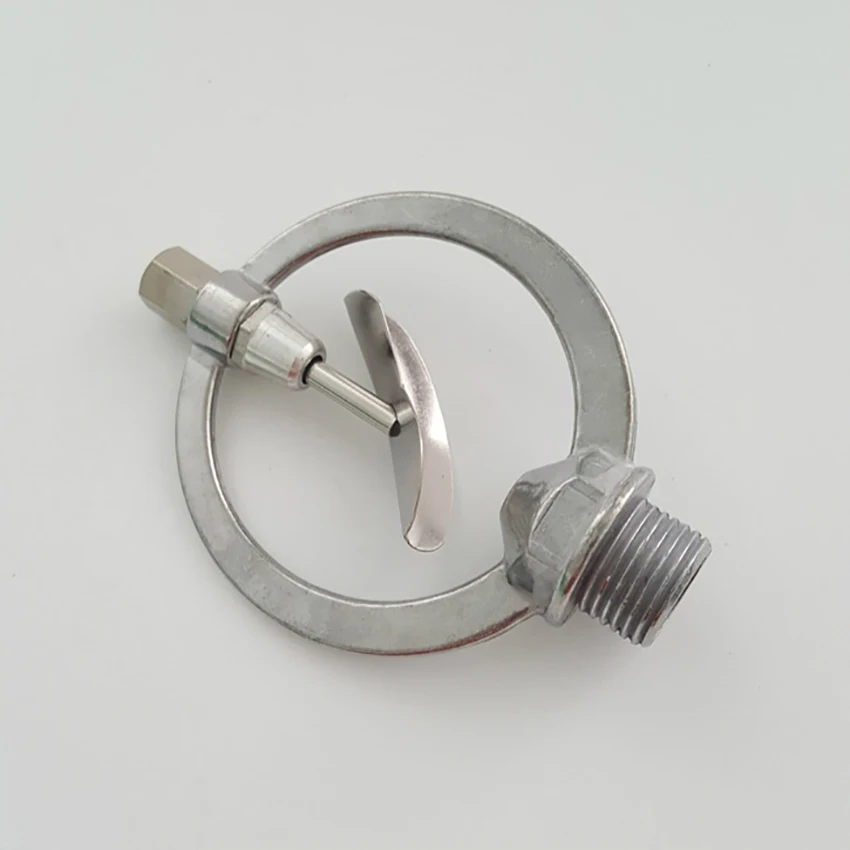 

G1/2 Alloy Sprinklers Nozzle Lawn Sprinkler 360 Rotating Automatic Garden Water Sprinklers Lawn Irrigation System 0.85-1.5m3/h