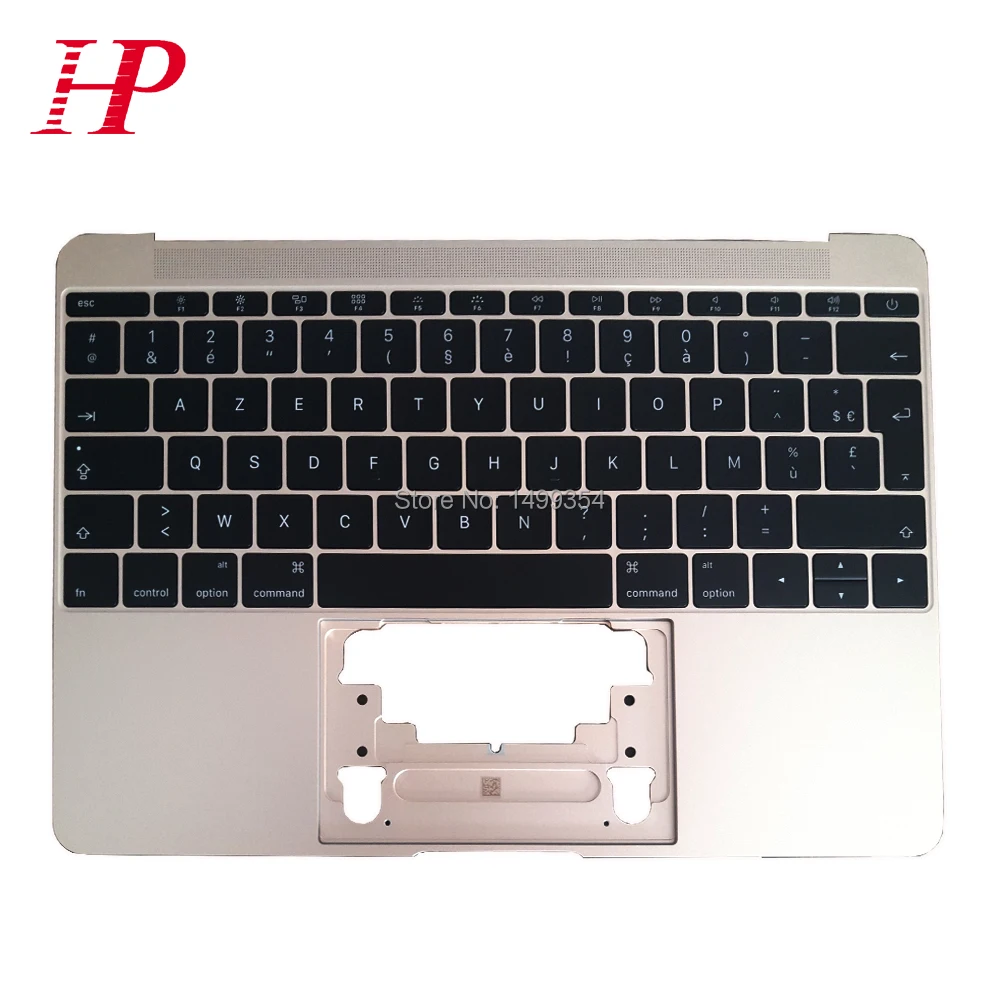 Оригинал для Apple новый Macbook 12 ''A1534 топ чехол рук с французской клавиатурой 2016