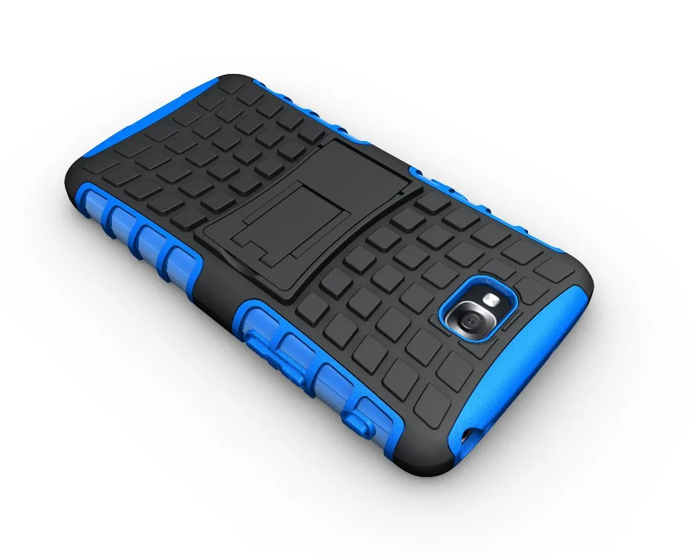 Оптовая продажа 200 шт. ТПУ и ПК сверхпрочный бронированный чехол-подставка для