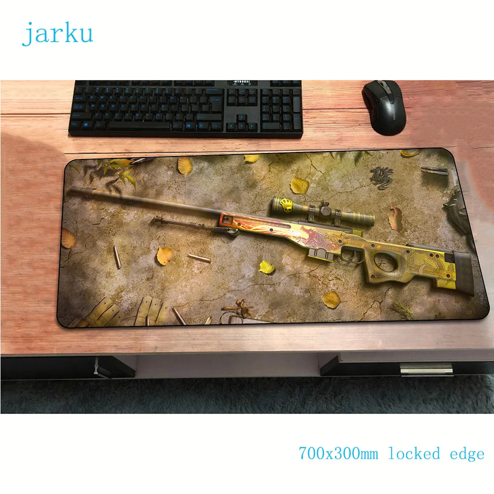 Коврик для мыши csgo 700x300x3 мм компьютерный коврик геймер популярный геймпад pc gamer