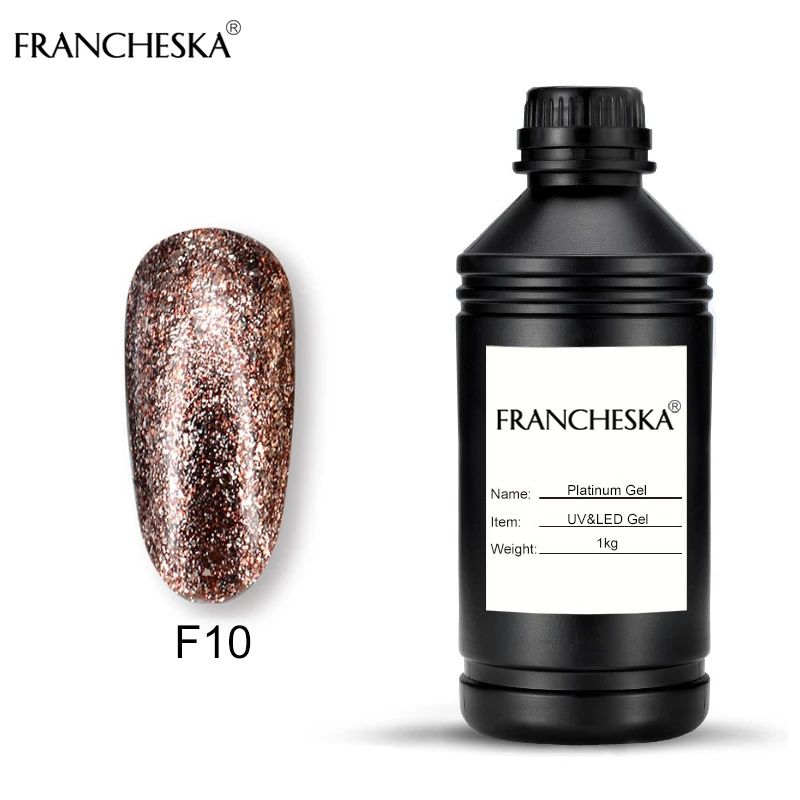 Гель лак для ногтей 1кг bing glitter platinum gel lakiery hybrydowe oje gellak semipermanente soak off unha долговечный