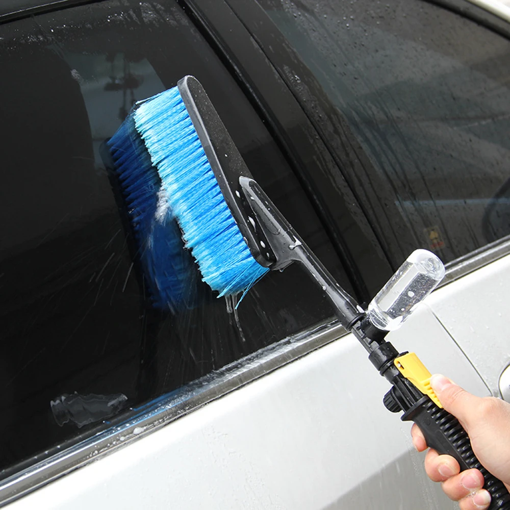 

Car Wash Brush Cleaning Tool Car-styling Car Care Long Handle Foam Bottle Washable Auto Window Cleaner Water Flow Switch