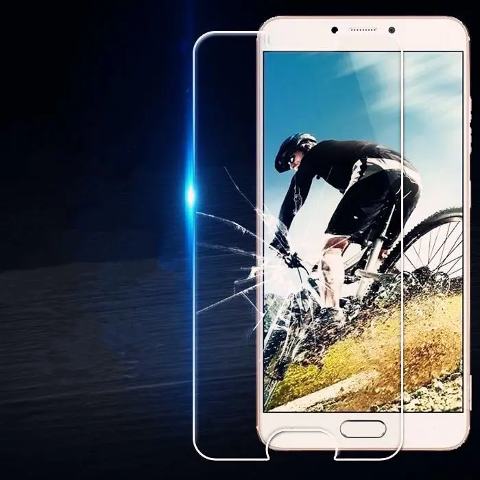 Закаленное Стекло для Qmobile Нуар M300 защитная пленка Экран Защитная 2