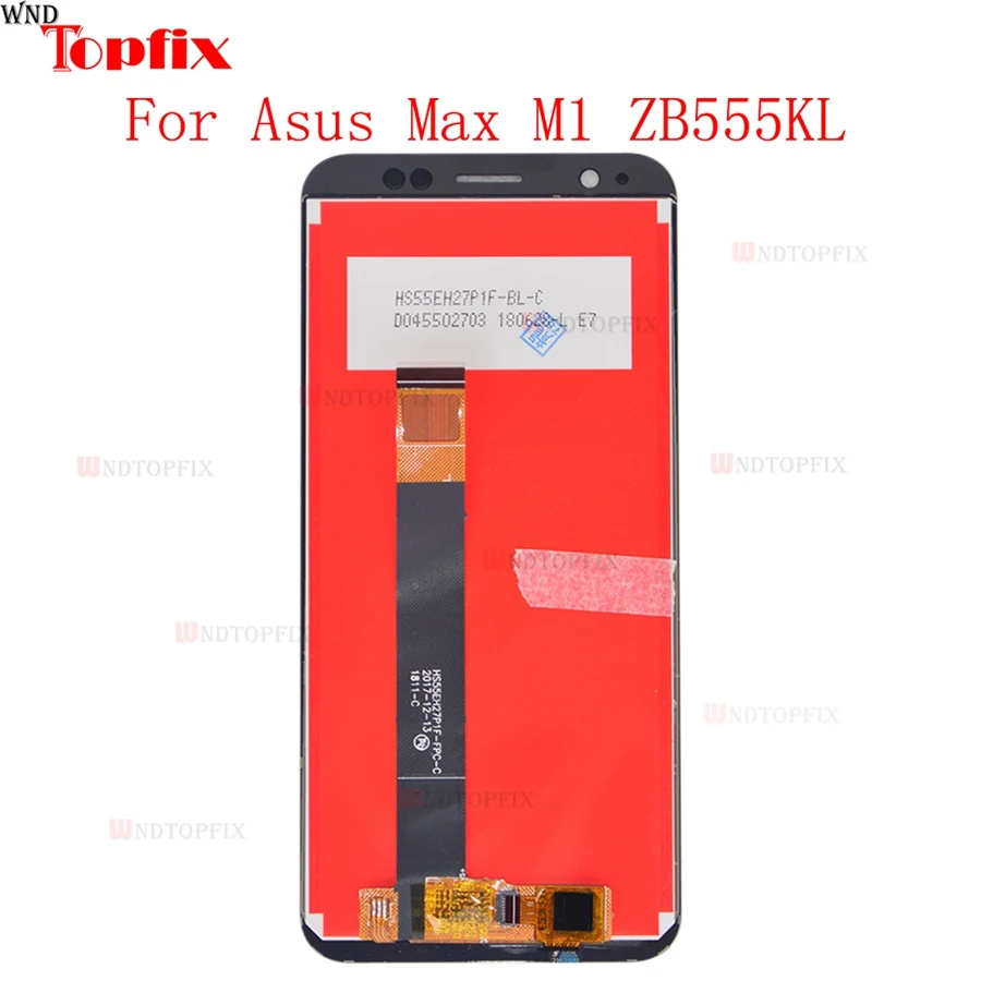 100% протестированный ЖК-дисплей для ASUS Zenfone Max M1 ZB555KL с сенсорным экраном в сборе