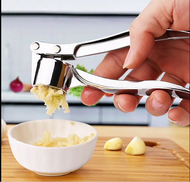 

Hot Sale High Quality Stainless Steel Garlic Masher Creative Kitchen Tools Garlic Slicers Free Shipping