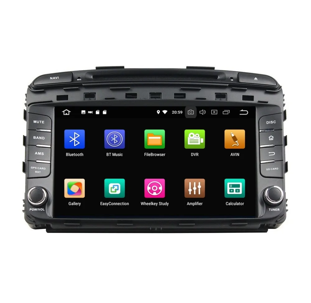 IPS экран 4 Гб + 32 ГБ 2 din 9 &quotВосьмиядерный Android 8 0 автомобильный dvd плеер для Kia Sorento 2015