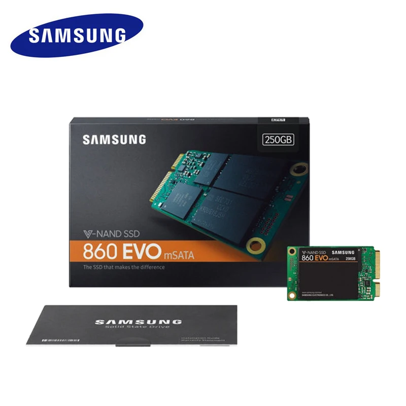 SAMSUNG SSD 860 EVO 250 г 500 г mSATA Внутренний твердотельный диск mSATA3 MLC disco disque мажор для ноутбуков настольных ПК