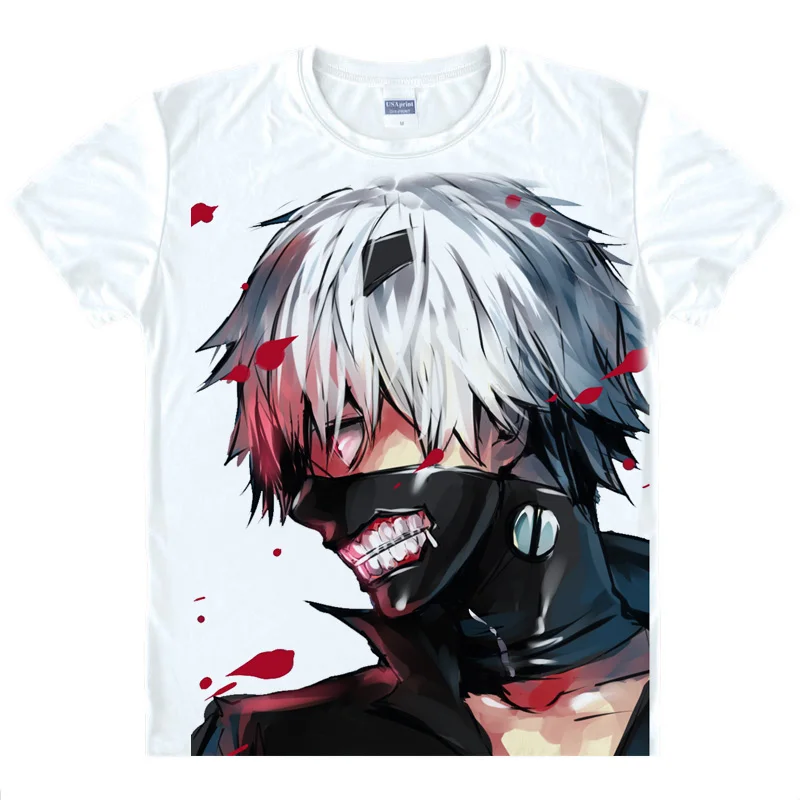 Мужская футболка COOLPRINT Ken Kaneki Haise Sasaki Токийский Гуль футболки подарок для парня