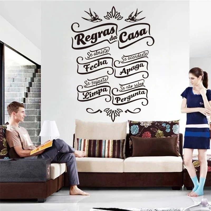 Виниловые наклейки на стену Переводные картинки художественные обои настенный