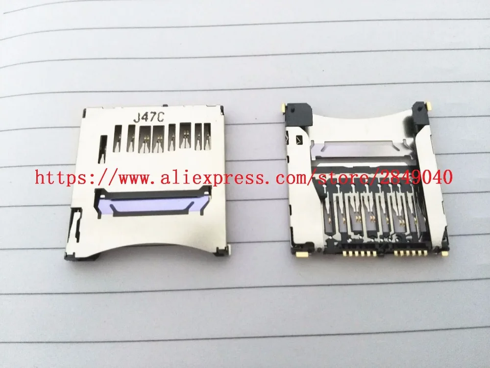 100% новый слот для карты памяти SD Держатель Canon EOS 70D 100D 1200D SLR цифровая камера