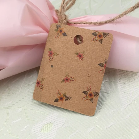 100pcs cards Горячая Распродажа 100 шт./лот 5X4 см серьги Модные ювелирные изделия красочные карты Органайзер бирки DIY ручной работы серьги гвоздики Упаковка карты - Цвет: 100pcs cards