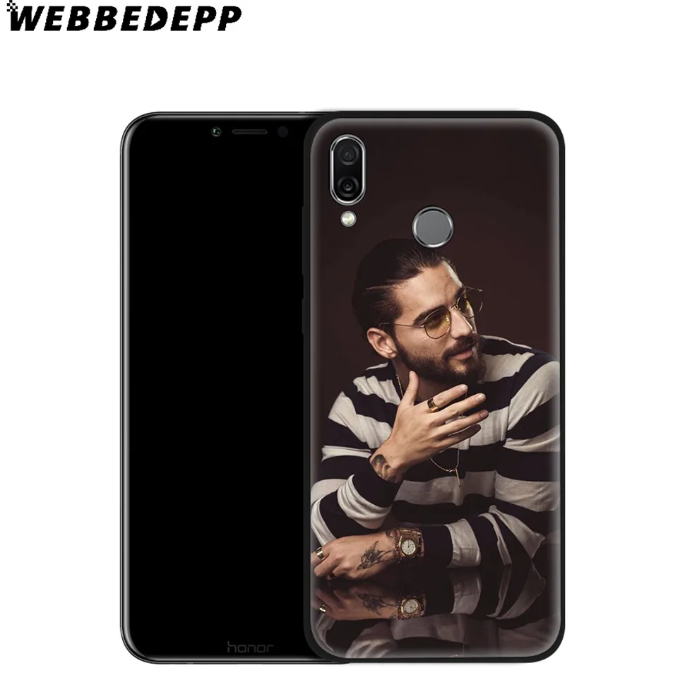Мягкий чехол WEBBEDEPP Maluma Singer для Huawei P8 P9 P10 P20 P30 Lite Pro P Smart Z Plus 2019 Y6 Prime 2018 2017 Mini |