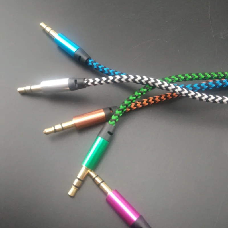 Аудиокабель Aux Стерео 3 5 мм 1 метр кабель для передачи данных и аудио Volkswagen POLO Tiguan