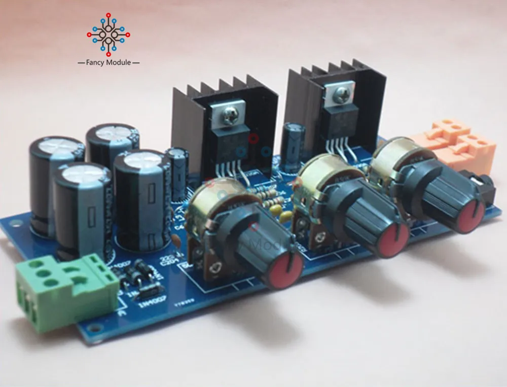 2x18W TDA2030A DIY Kit 2.0 Double Track Audio Power Amplifier Module Board | Инструменты