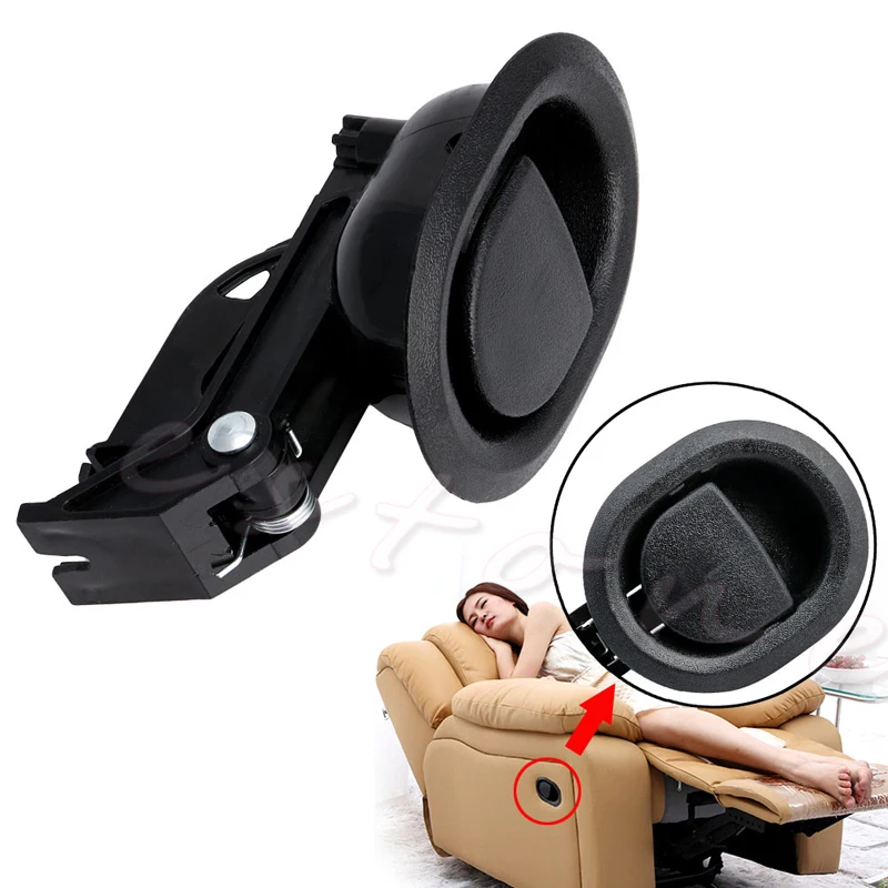 1 шт. овальное мягкое кресло кровать Рычажная ручка черный жесткий пластик новый