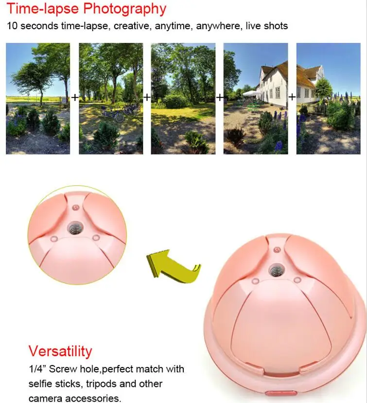 AFI MRP01 Electric Panorama 360 Rotation Time Lapse Tripod Head with Remote Control for Gopro /iPhone/SLR Camera/Selfie Stick|tripod head|rotating