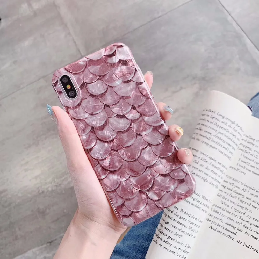 Чехол из мягкого силикона с рисунком ТПУ для телефона iPhone XS Max XR 6 S 7 8 Plus задняя