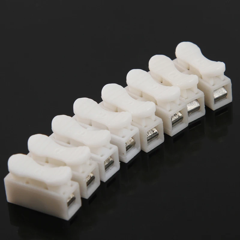 100 шт. магнитные обжимные клеммы для светодиодной ленты|Терминалы| |