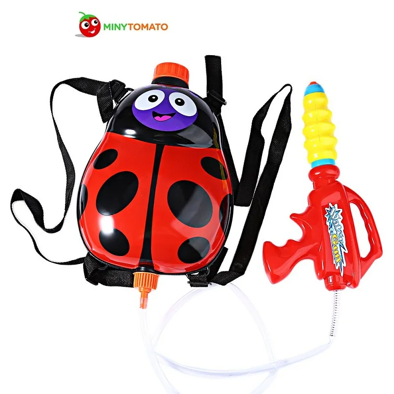 2017 милый детский рюкзак с баской божьей коровки на открытом воздухе суперсокер