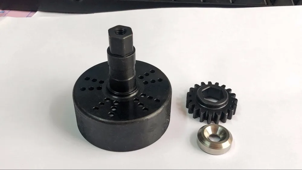 Фид гоночный CNC обработанный корпус сцепления + 19tgear для losi 5ive t & KMX2 fid racing losi clutchlosi | Детали и аксессуары -1540584477