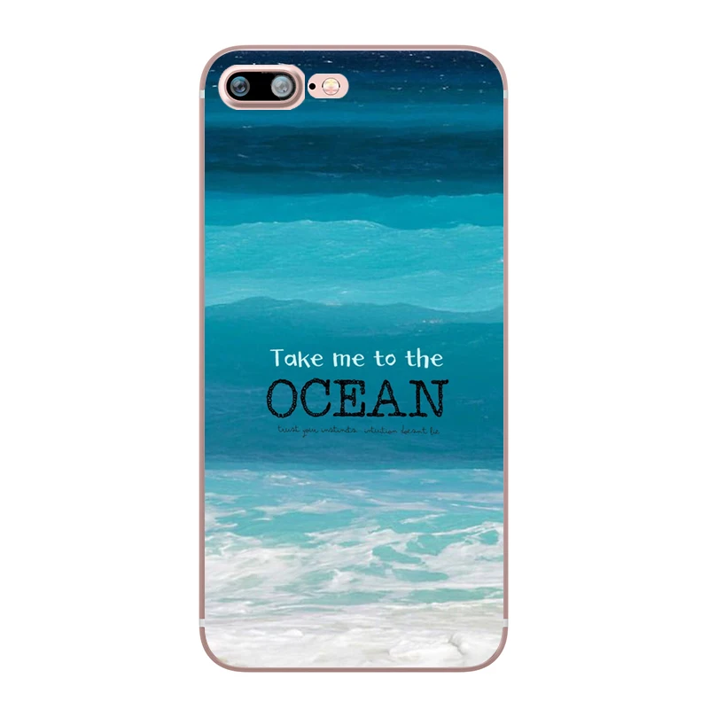 Чехлы для телефонов ciciber с пляжем и океаном для iPhone 11 Pro Max, чехол для iPhone XR 8 7 6 6S Plus X XS Max 5S SE, мягкий чехол из ТПУ