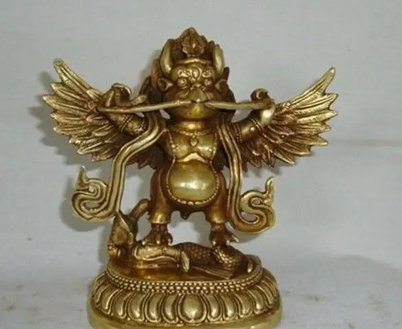 

collecting OLD copper decoration bronze factory outlets Details about Tibetan Buddhist bronze GARUDA statue bouddha statue