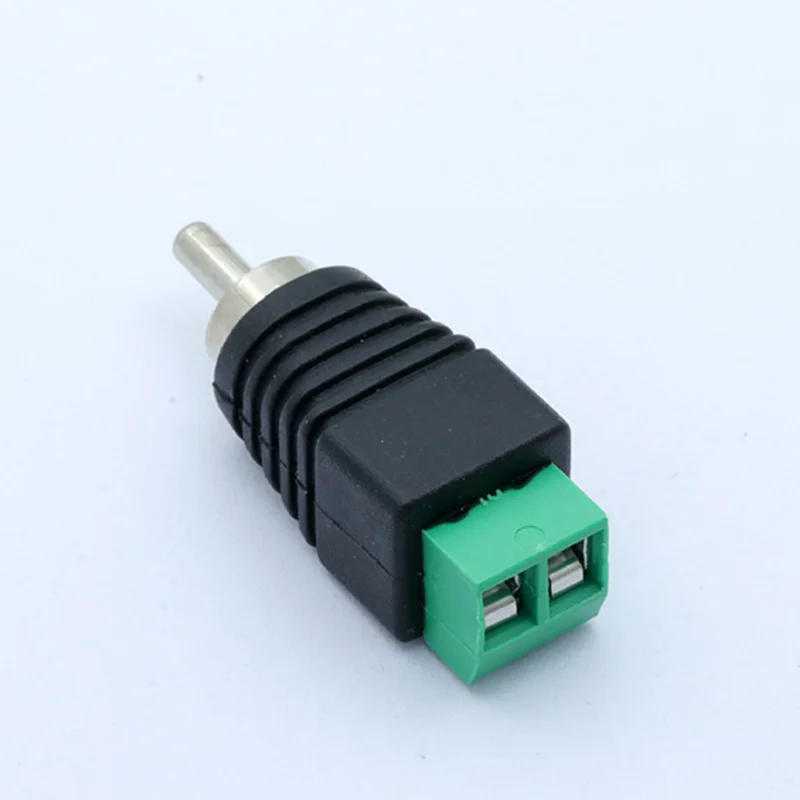 3шт./лот CCTV Phono RCA штекер к AV терминалу разъем видео Balun международный стандарт|plug