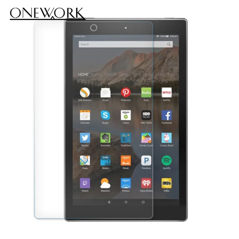 Для Amazon Kindle Fire HD 6 7 X7 8 2018 2017 2016 2015 2014 HD6 HD7 HDX7 HD8 Tablet Защитная пленка из закаленного