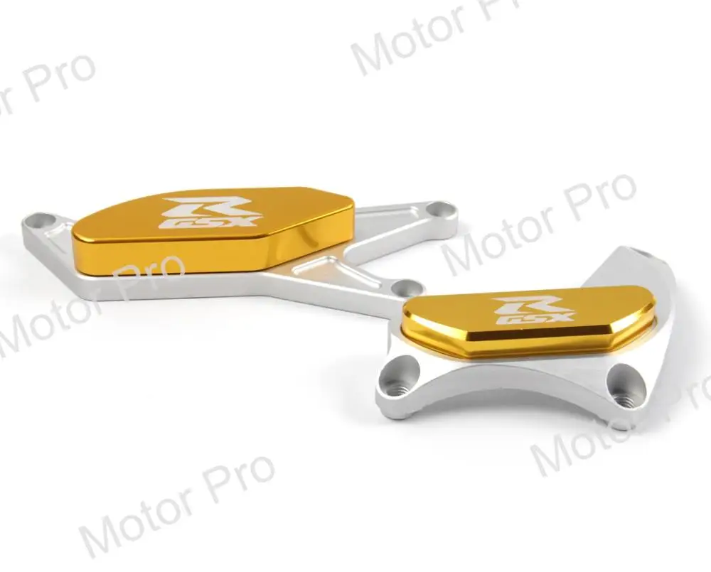 Для Suzuki GSXR 1000 2005-2008 защита слайдера двигателя защита от падения анти Краш Pad GSXR1000 2006 2007 GSX R GSX-R 600 - Цвет: Цвет: желтый