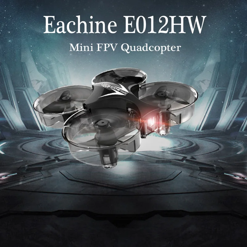 Eachine E012HW мини WI-FI с видом от первого лица с высоты режим 2,4 г 4CH 6 оси светодиодный дистанционным управлением и съемкой от первого лица Квадрокоптер Дрон игрушка RTF VS E010