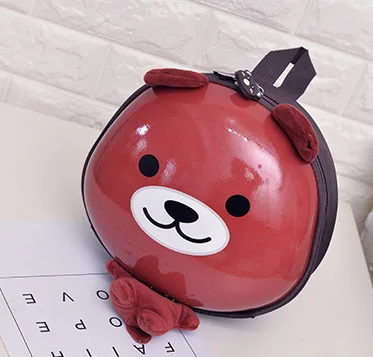 bear BAIJIAWEI 3D мультфильм Kindergarden рюкзак для детей, мини школьные сумки для детей, девочек и мальчиков, милый животный зоо портфель дошкольника - Цвет: bear
