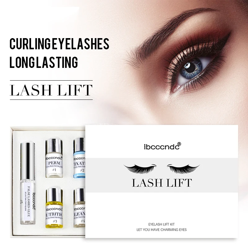 NEW-Ibcccndc 7 компл./лот набор для поднятия ресниц Makeupbemine завивки Iconsign Набор с Перми