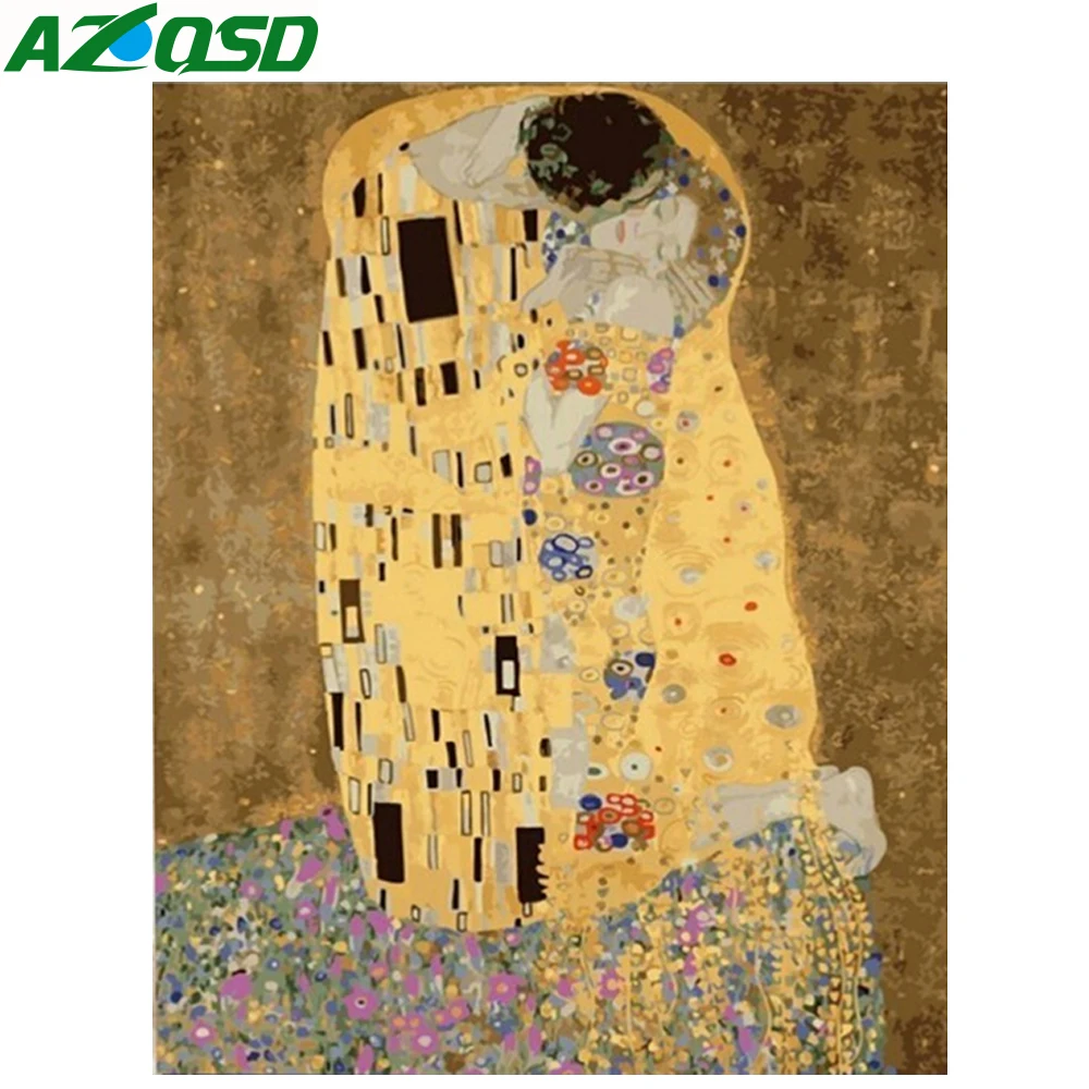 Картина azqsd по номерам бескаркасная 40x50 см каменный любовник картина маслом картина по номерам на холсте домашний декор szyh060