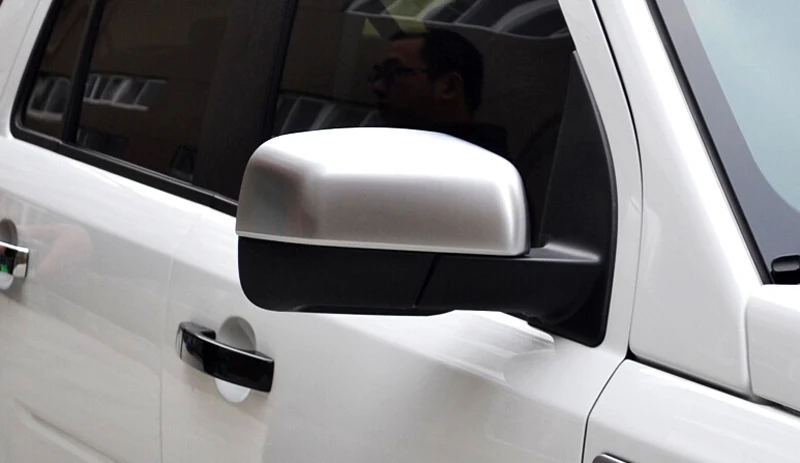 Матовая накладка на боковое зеркало заднего вида из АБС пластика для Land Rover Freelander