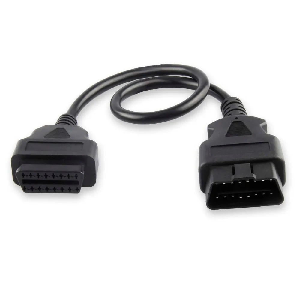 Высококачественный диагностический кабель obd II 16Pin для автомобиля Удлинительный