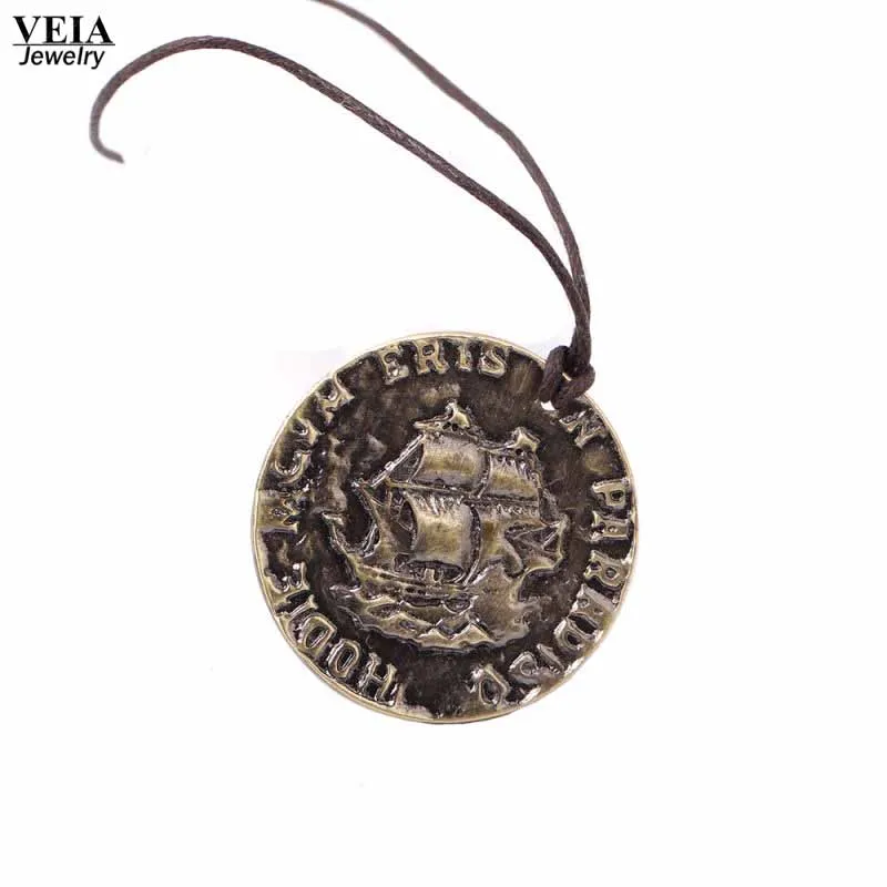 PS4 неизведанное 4 A вор конец металла кулон ожерелье Ограниченная Коллекция