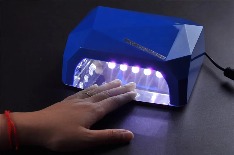 УФ-Сушилка для ногтей профессиональная 36 Вт с автоматическим датчиком и двойной