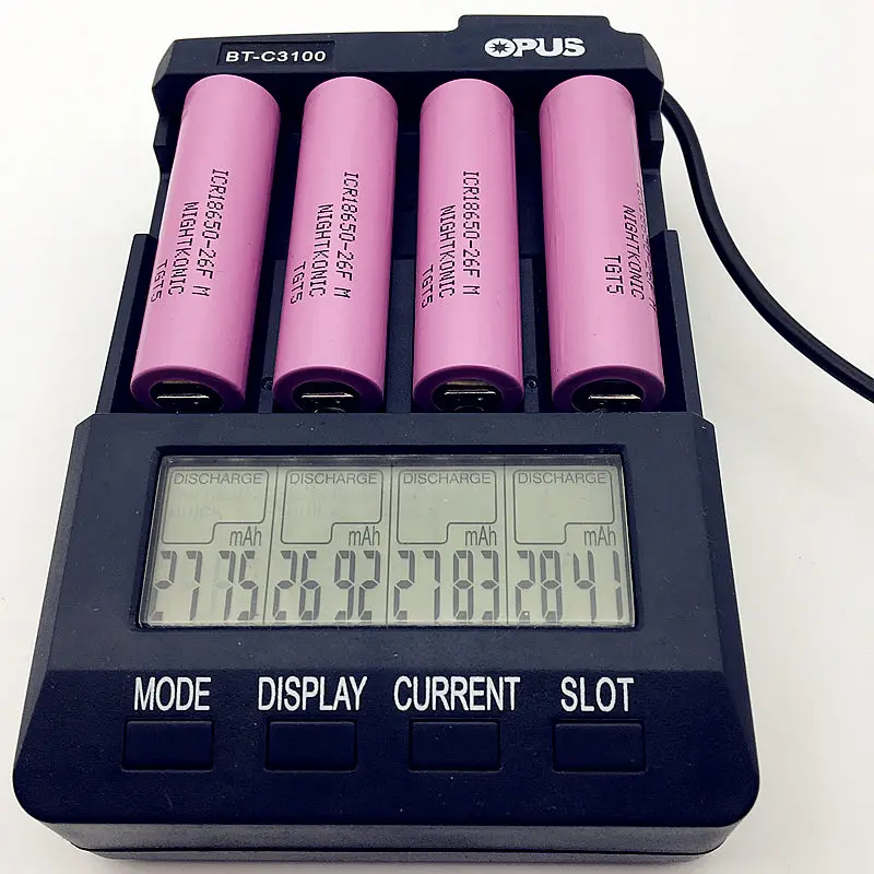 Оригинальная NIGHTKONIC 2 штуки 3,7 V 2600mAh литий-ионная 18650 аккумуляторная батарея ICR18650-26F(без зарядного устройства