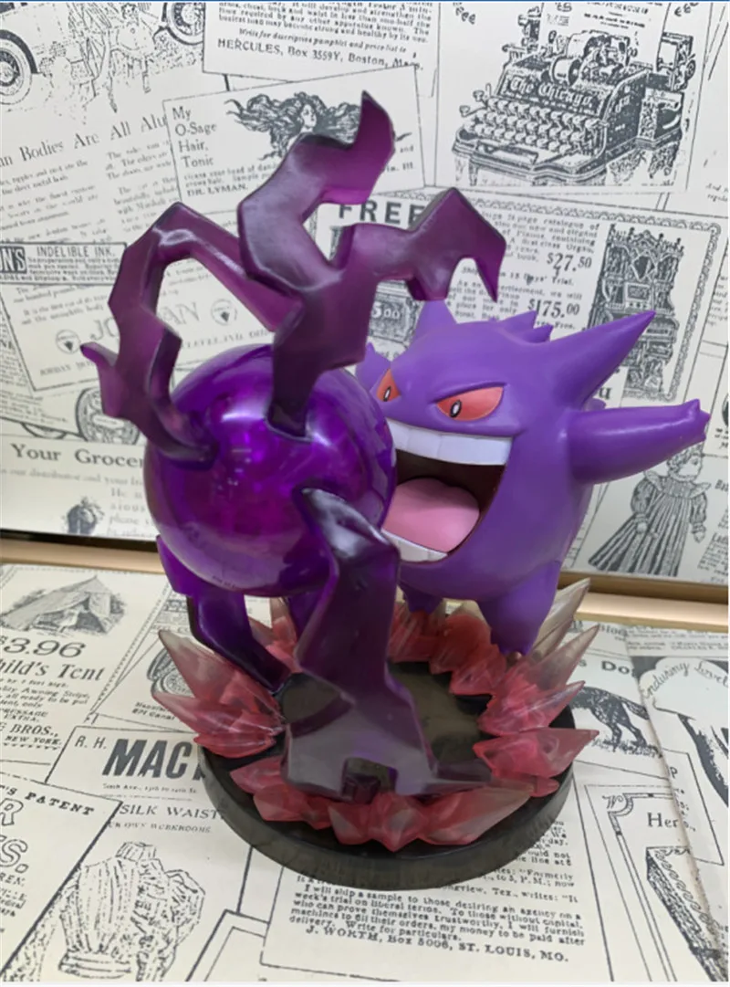 15 см японское аниме Gengar In the Fighting фигурка модель игрушки призрак фигура игрушки pokemones украшение комнаты подарки для детей