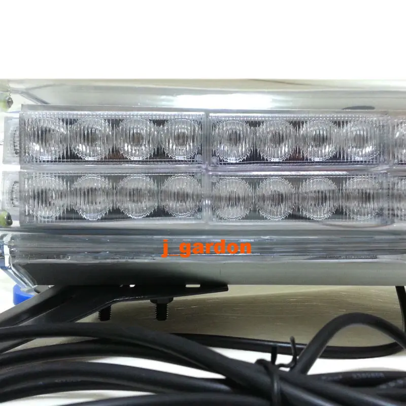 VSLED Mini Lightbar 12V-24V 580mm 80 LED Emergency LightBar Flashing Light Waterproof Magnet Warning Red | Автомобили и мотоциклы