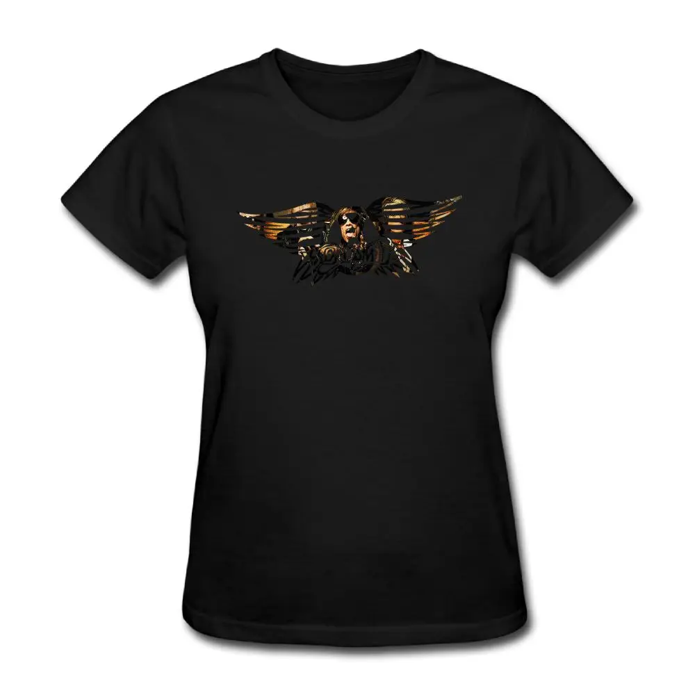 SAMCUSTOM 3D печати Aerosmith футболки для Для женщин Harajuku Забавный код Топы Леди Повседневное короткий рукав Футболка Топы - Цвет: Бирюзовый